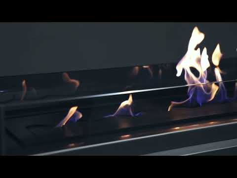 Zweiseitiger Bioethanol Einbaukamin - FAME 190